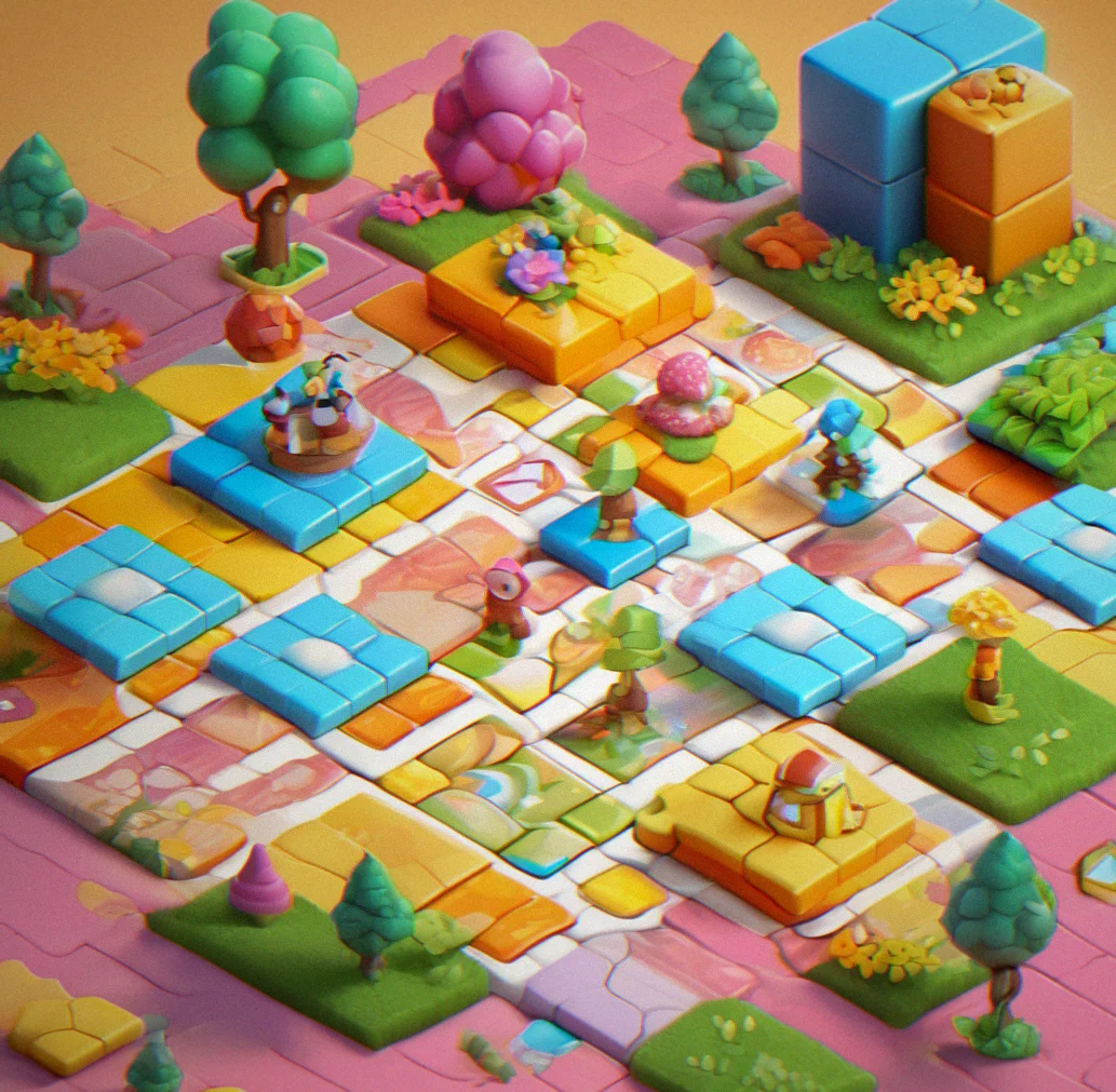 Phone intefface showing smooth tile cascade animation with 60fps performance metrics displayed during gameplay